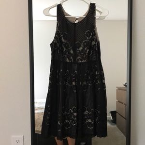Black and Tan dress
